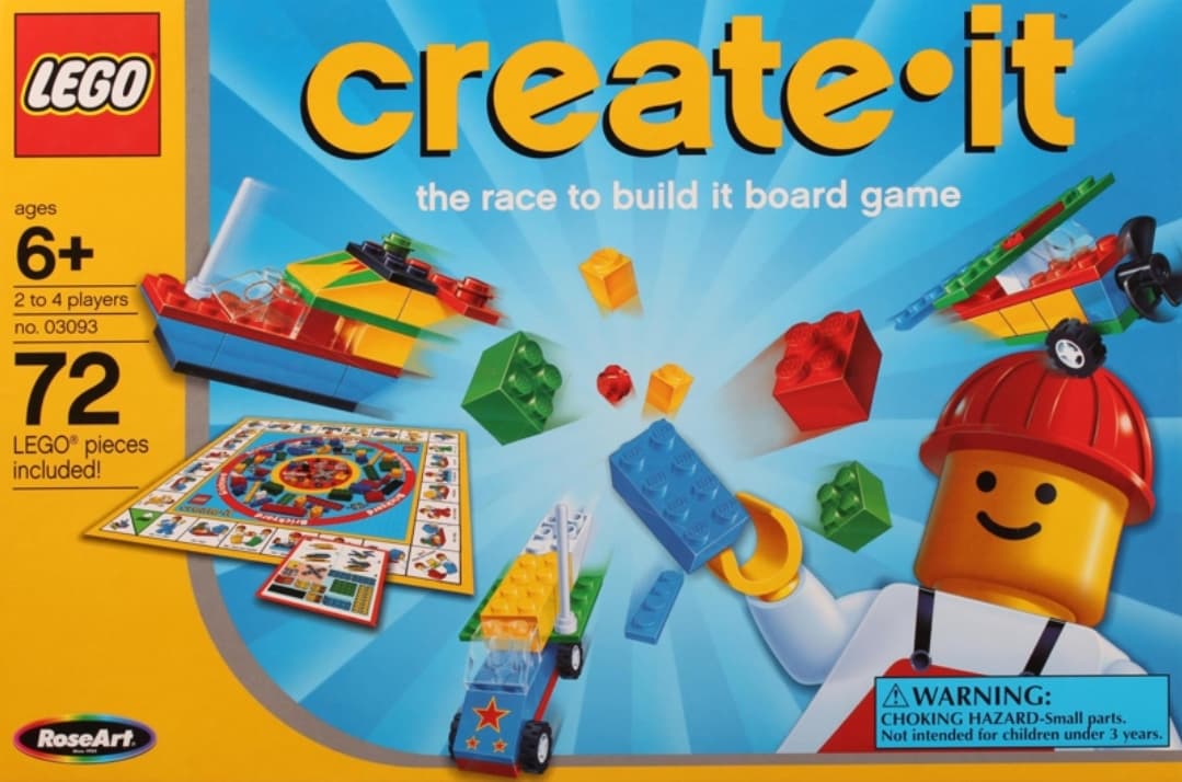 LEGO sættet The Race to Build It Board Game