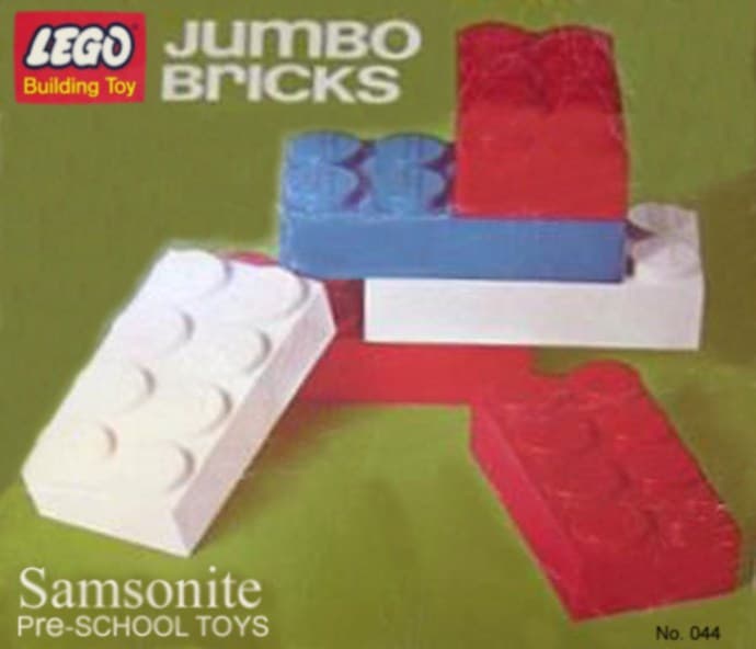 LEGO sættet Jumbo Bricks