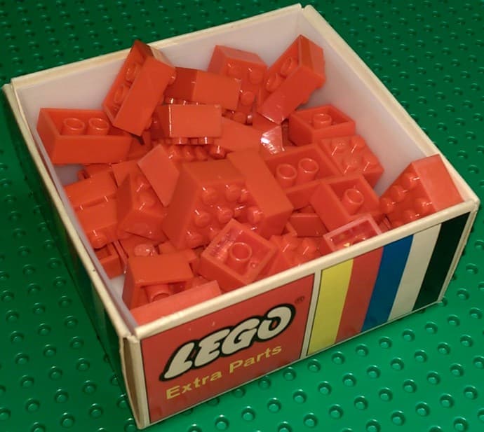 LEGO sættet Assorted Basic Bricks - Red