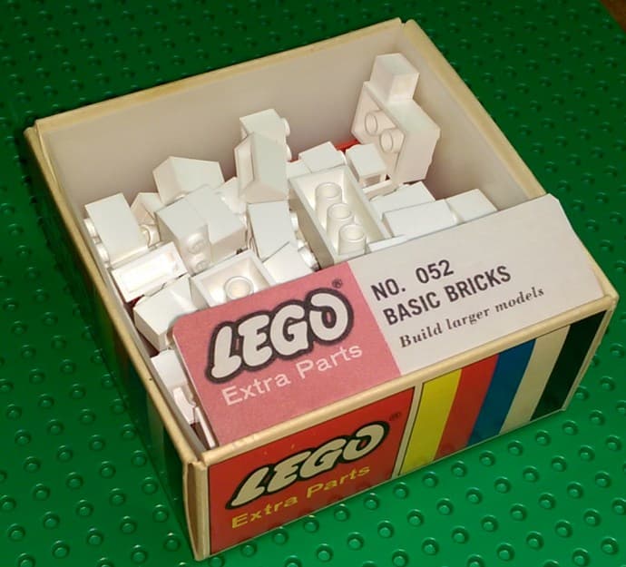 LEGO sættet Assorted Basic Bricks - White