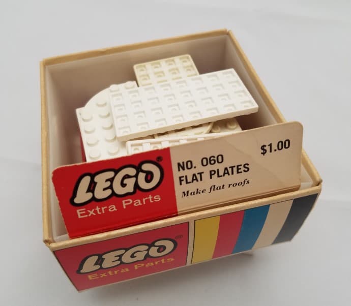 LEGO sættet Assorted White Plates