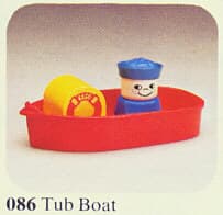 LEGO sættet Tub Boat