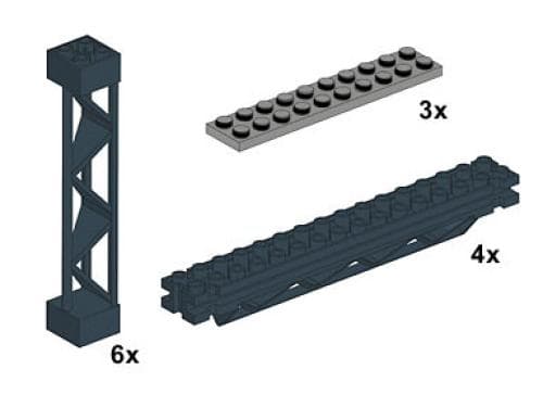 LEGO sættet Pillars and Beams