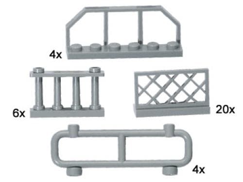 LEGO sættet Gray Fences