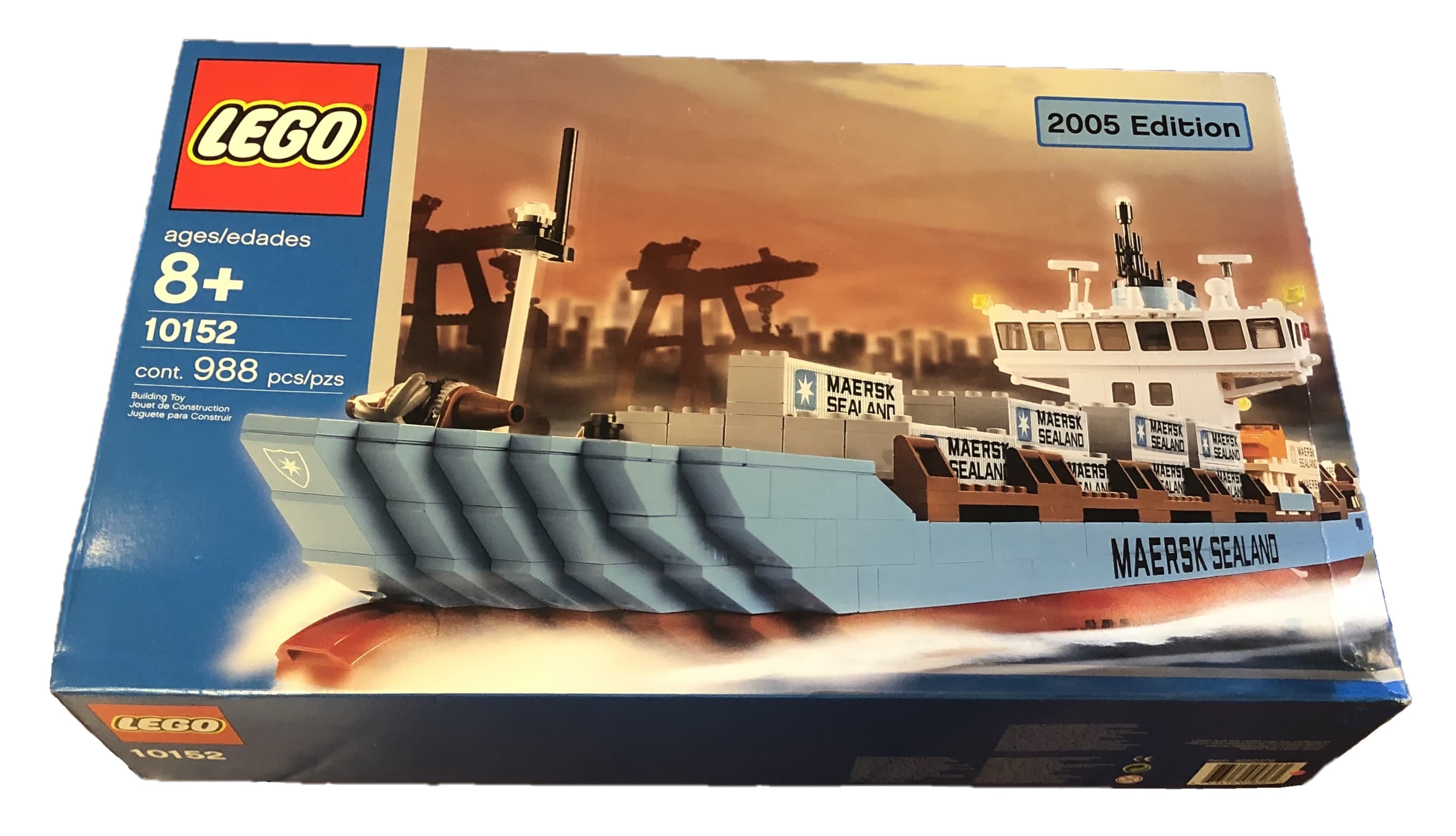 LEGO sættet Maersk Sealand Container Ship 2005 Edition