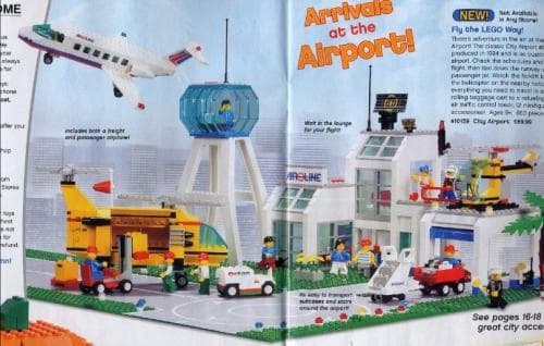 LEGO sættet City Airport (Full Size Image Box)