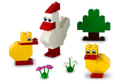 LEGO sættet Chicken & Chicks