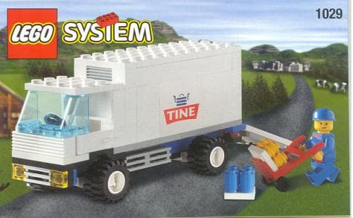 LEGO sættet Milk Delivery Truck - Tine