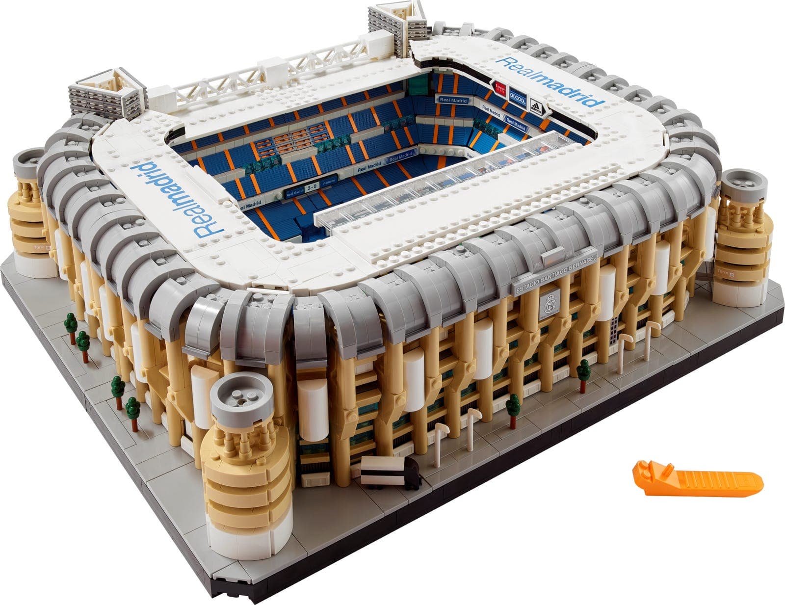 LEGO sættet Real Madrid – Santiago Bernabéu Stadium