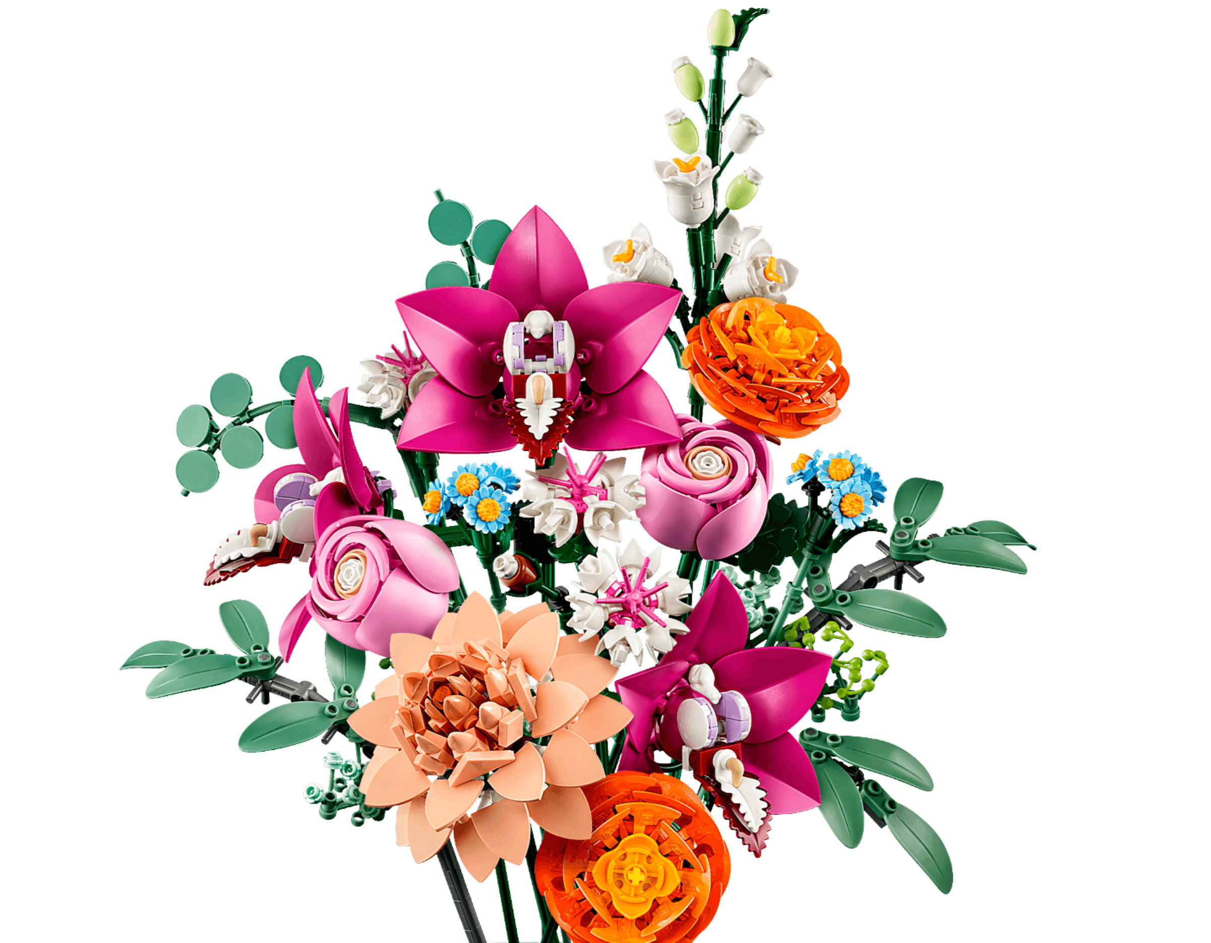 LEGO sættet Pretty Pink Flower Bouquet
