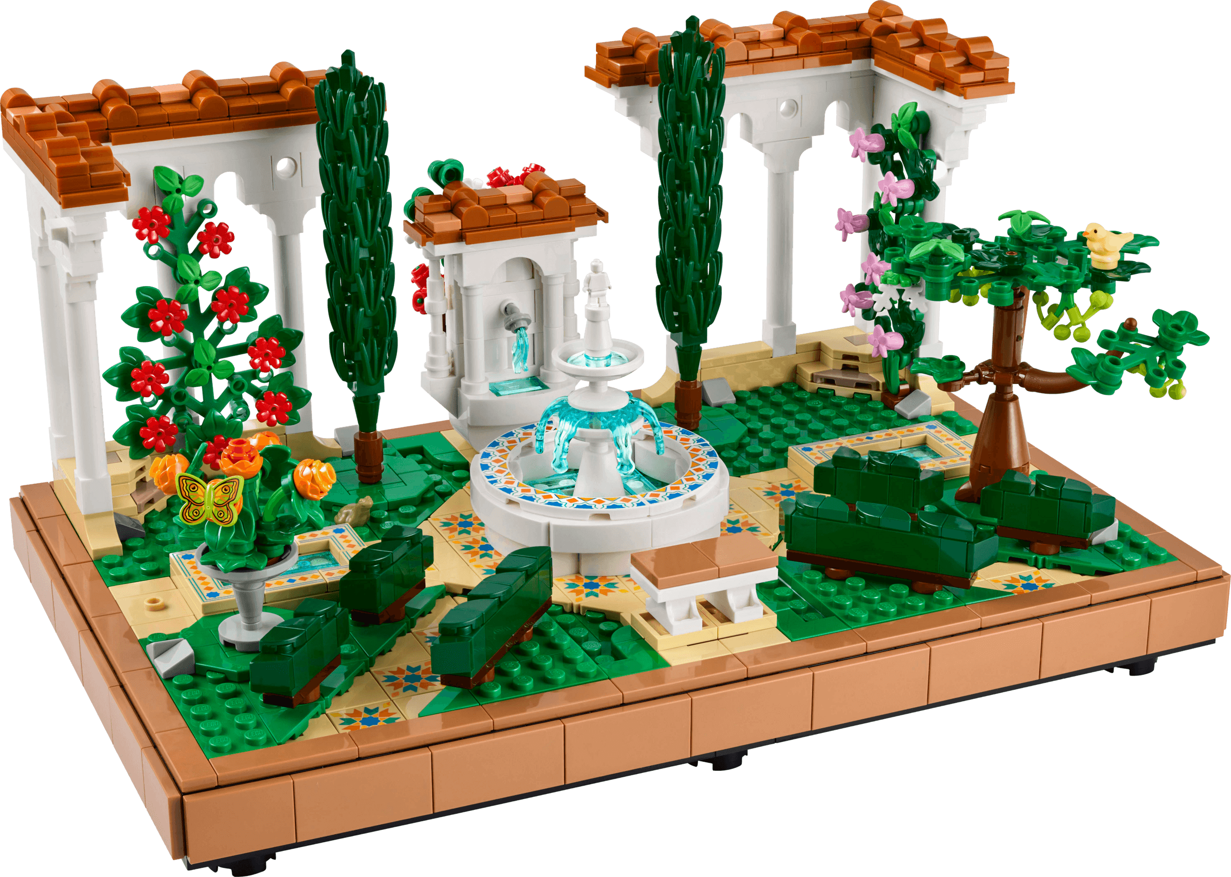 LEGO sættet Fountain Garden