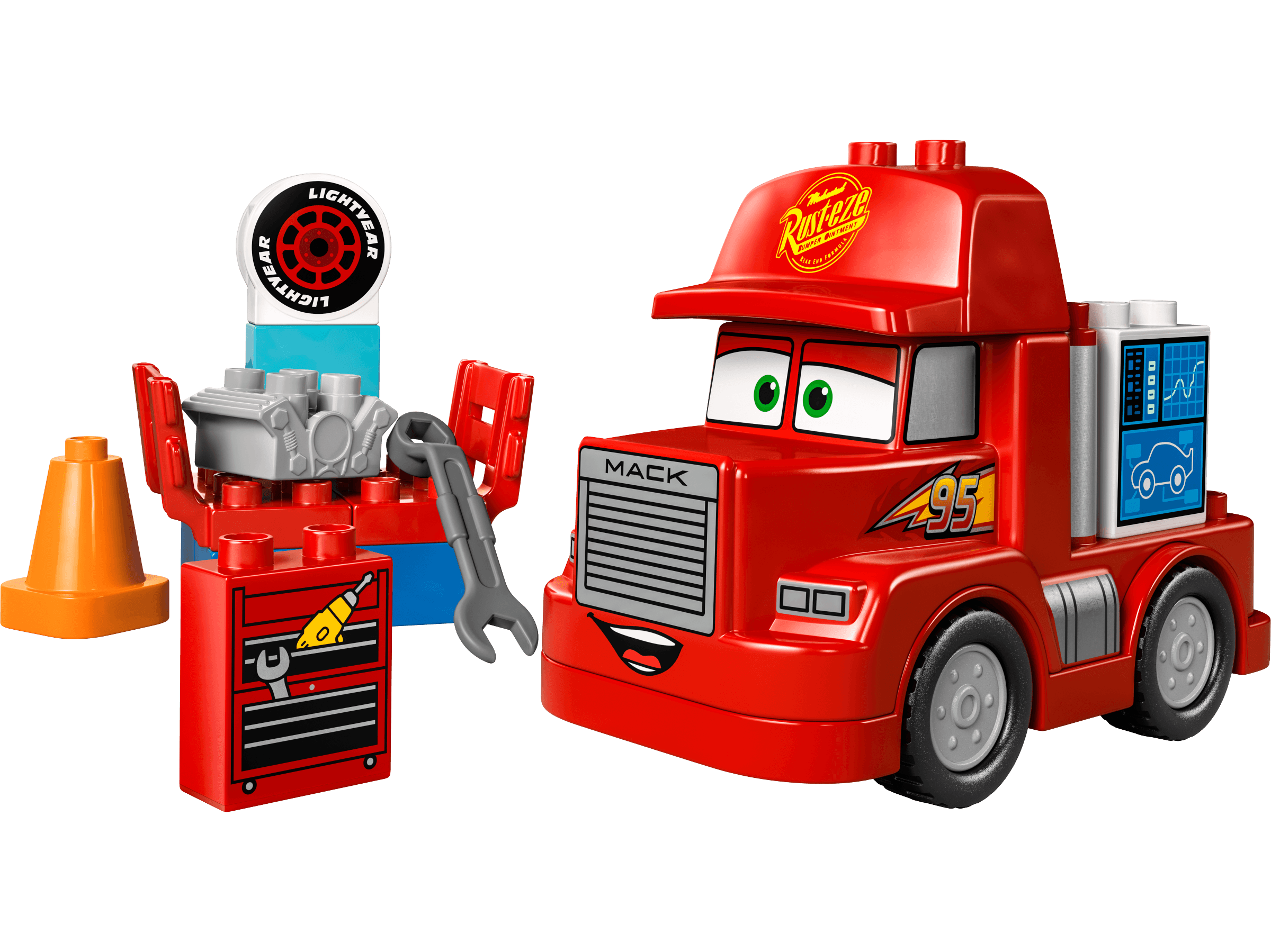 LEGO sættet Mack at the Race