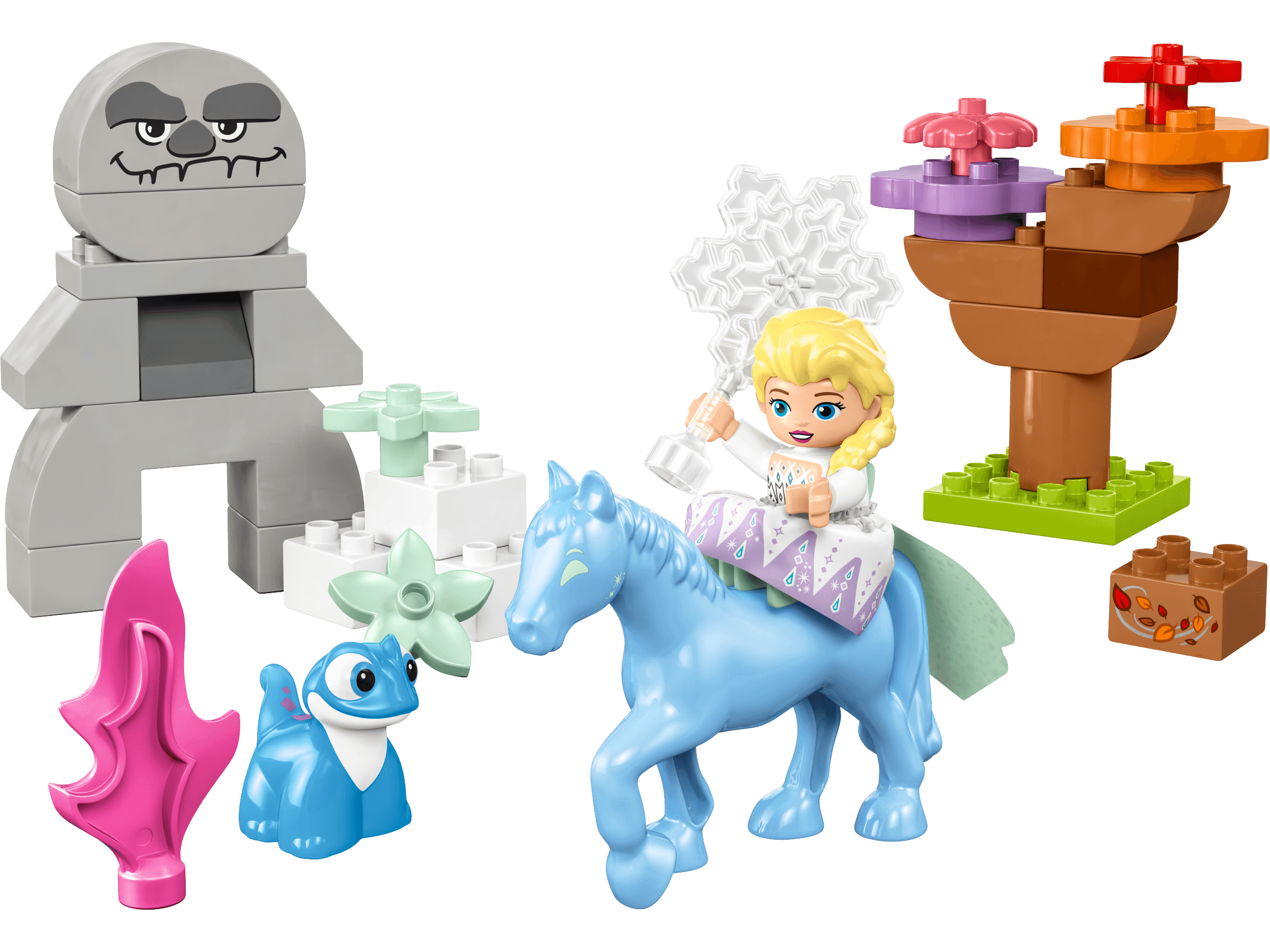 LEGO sættet Elsa & Bruni in the Enchanted Forest