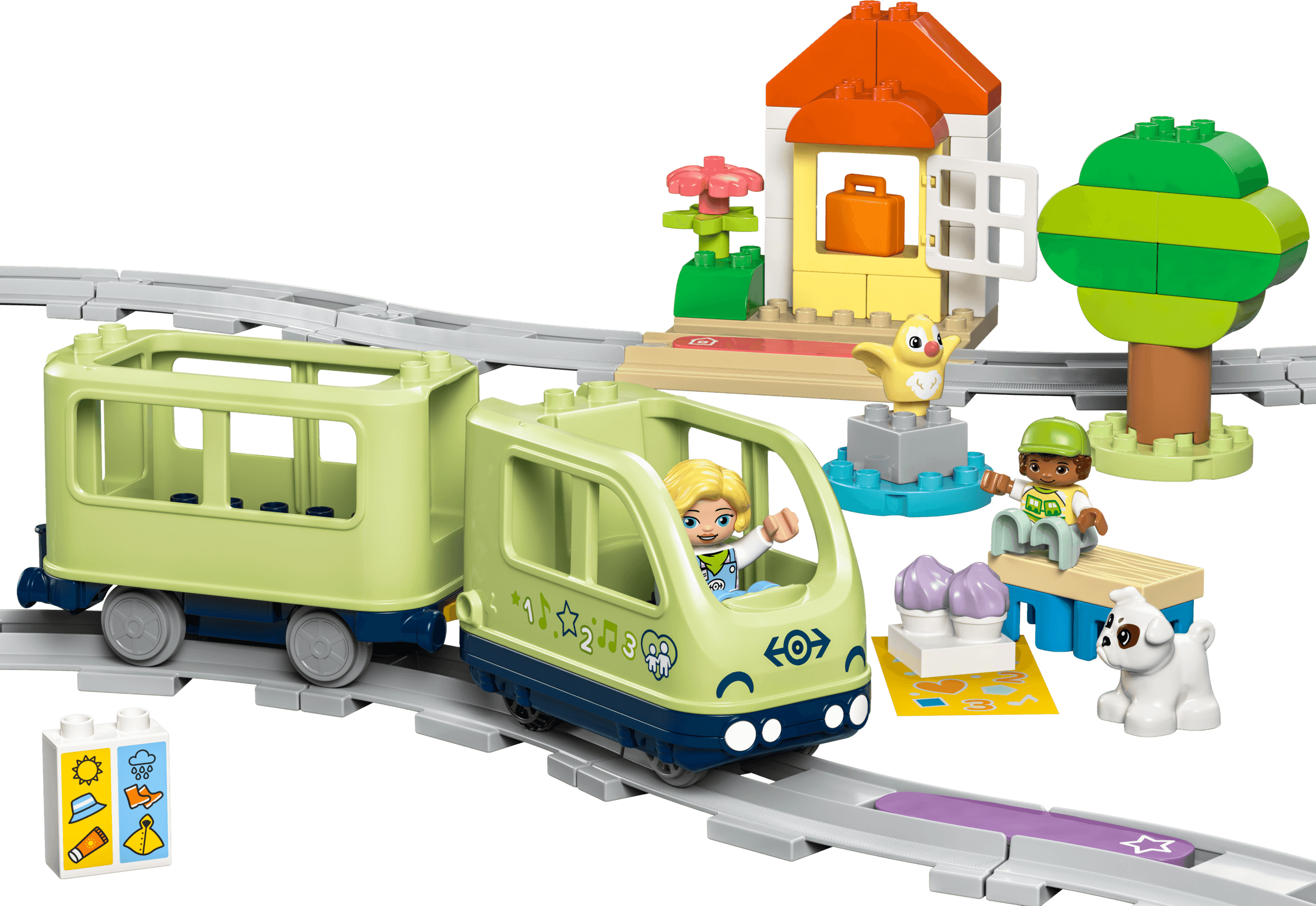 LEGO sættet Interactive Adventure Train