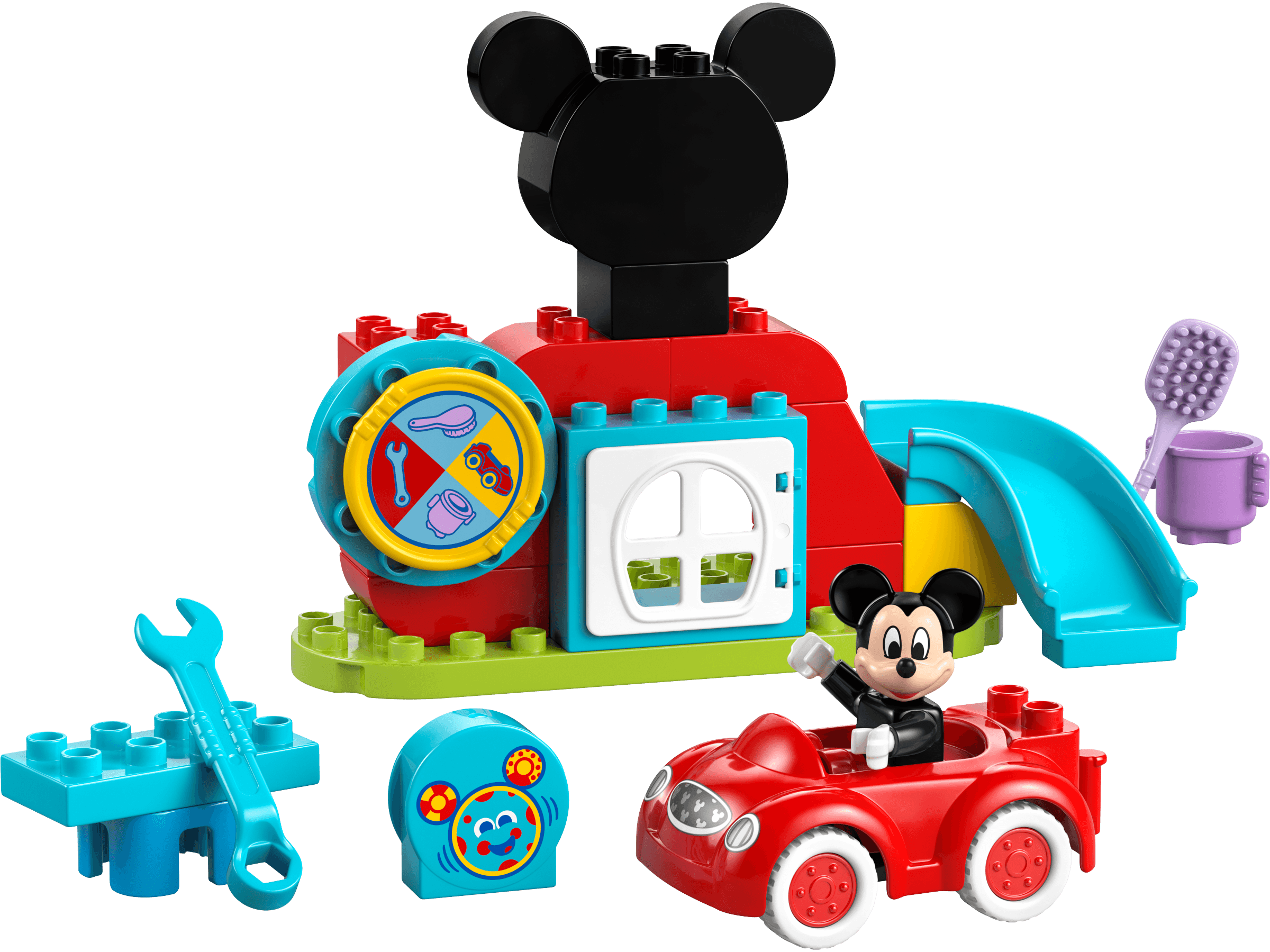 LEGO sættet Mickey Mouse Clubhouse & Car