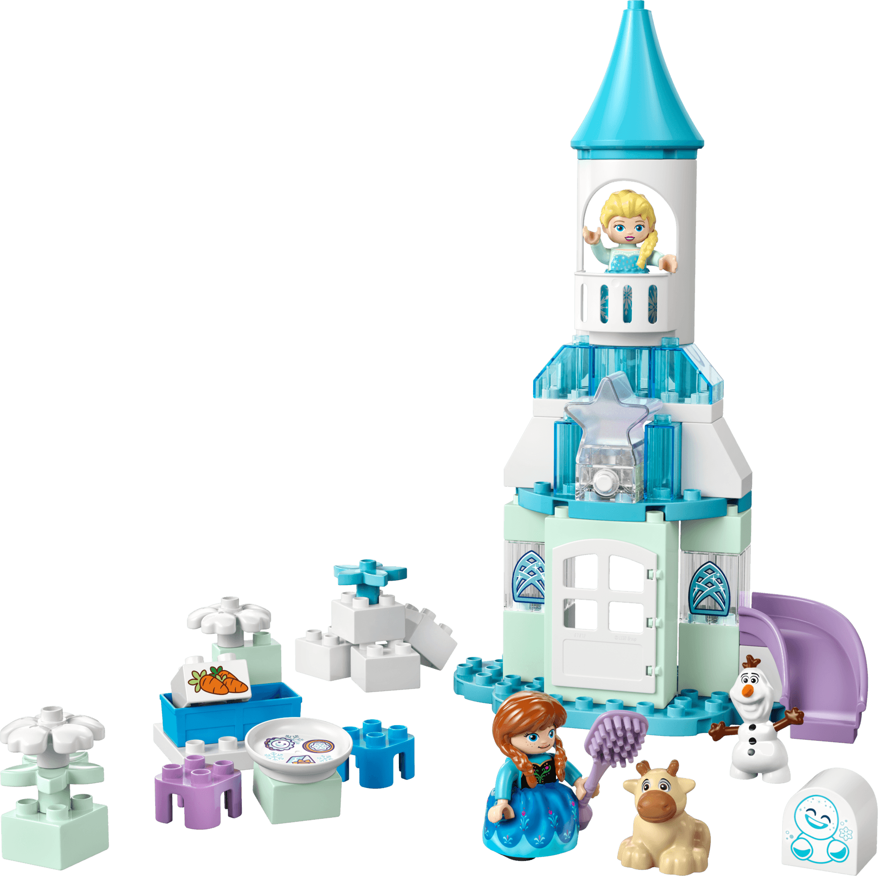 LEGO sættet Anna and Elsa's Frozen Castle Party