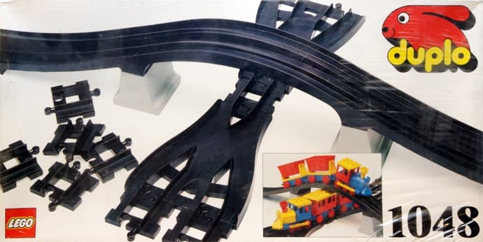LEGO sættet Bridge and Crossing Tracks