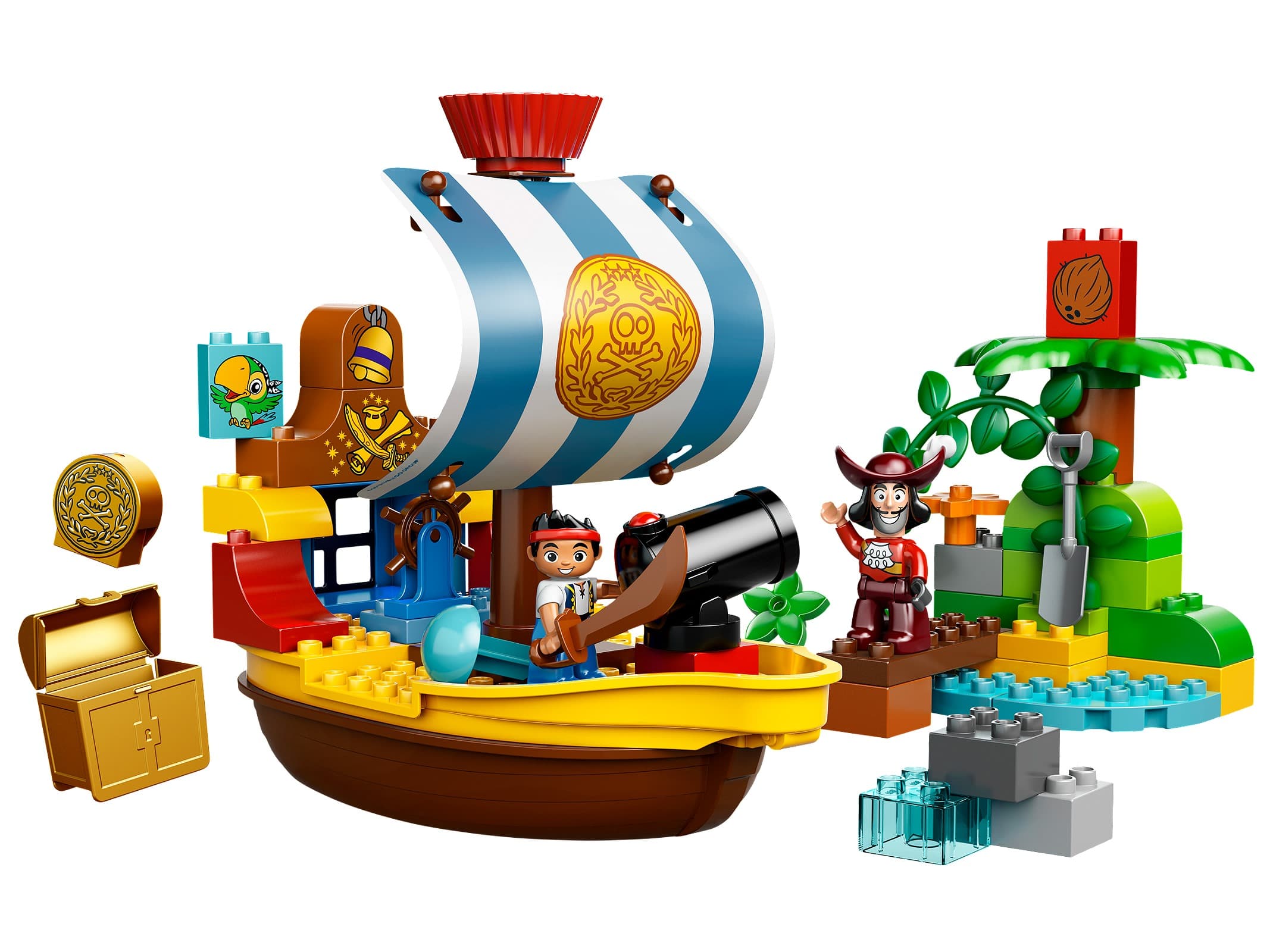 LEGO sættet Jake's Pirate Ship Bucky