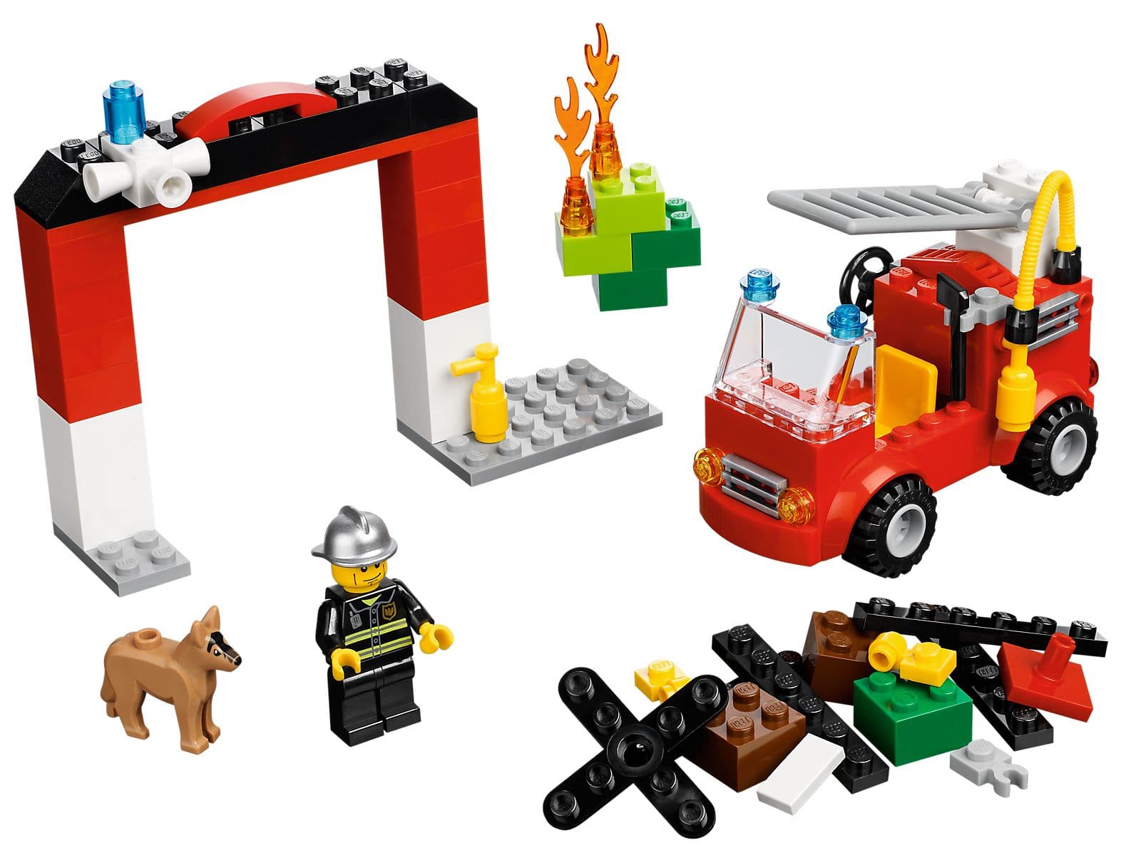 LEGO sættet My First LEGO Fire Station
