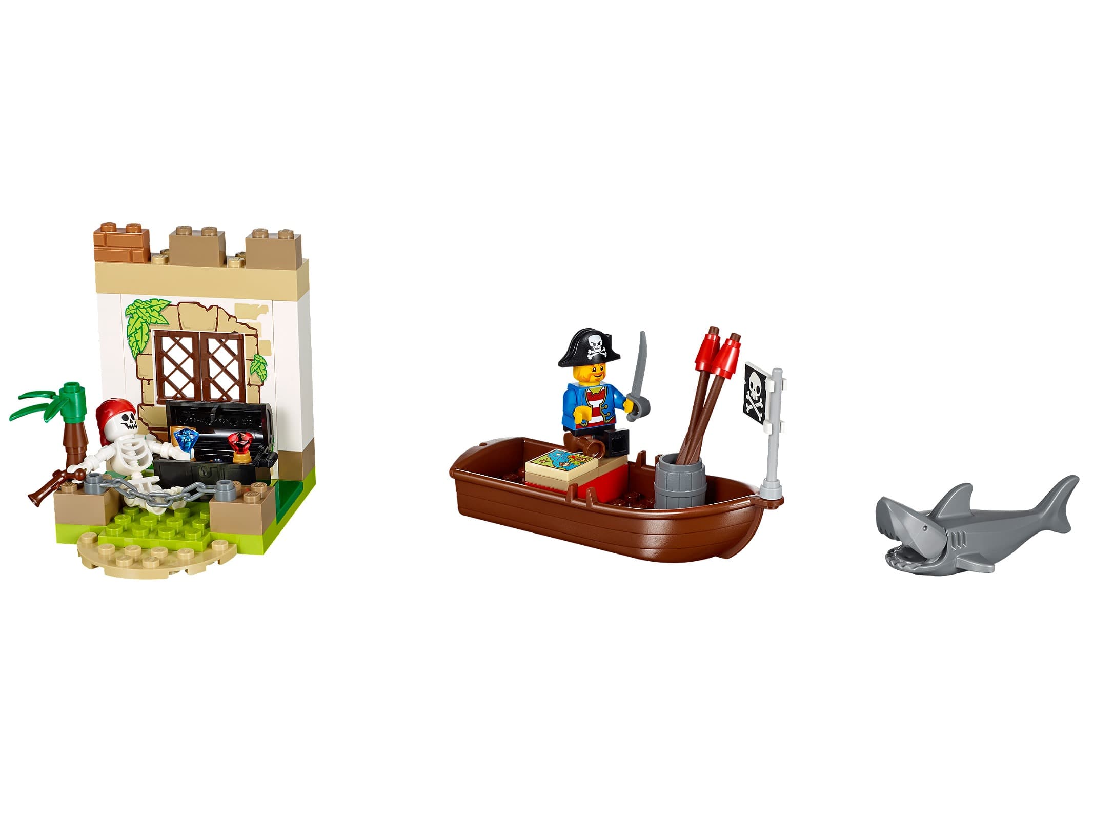 LEGO sættet Pirate Treasure Hunt