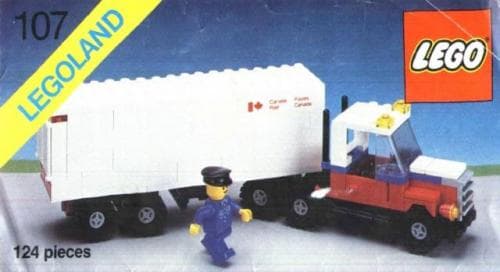 LEGO sættet Canada Post Mail Truck