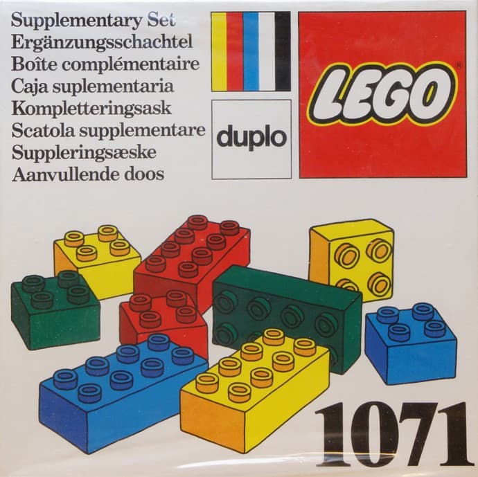 LEGO sættet Bricks 2 x 2 and 2 x 4