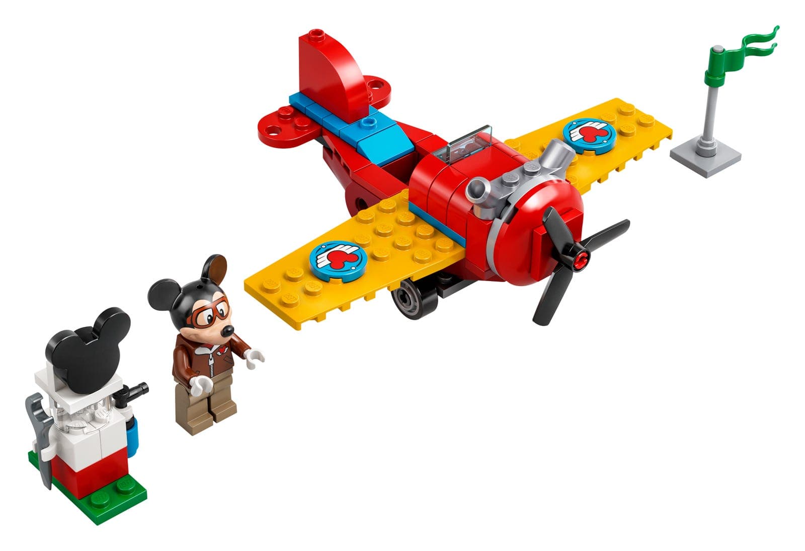 LEGO sættet Mickey Mouse's Propeller Plane