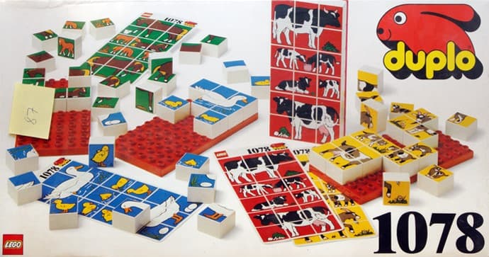 LEGO sættet Animal Mosaic Puzzle