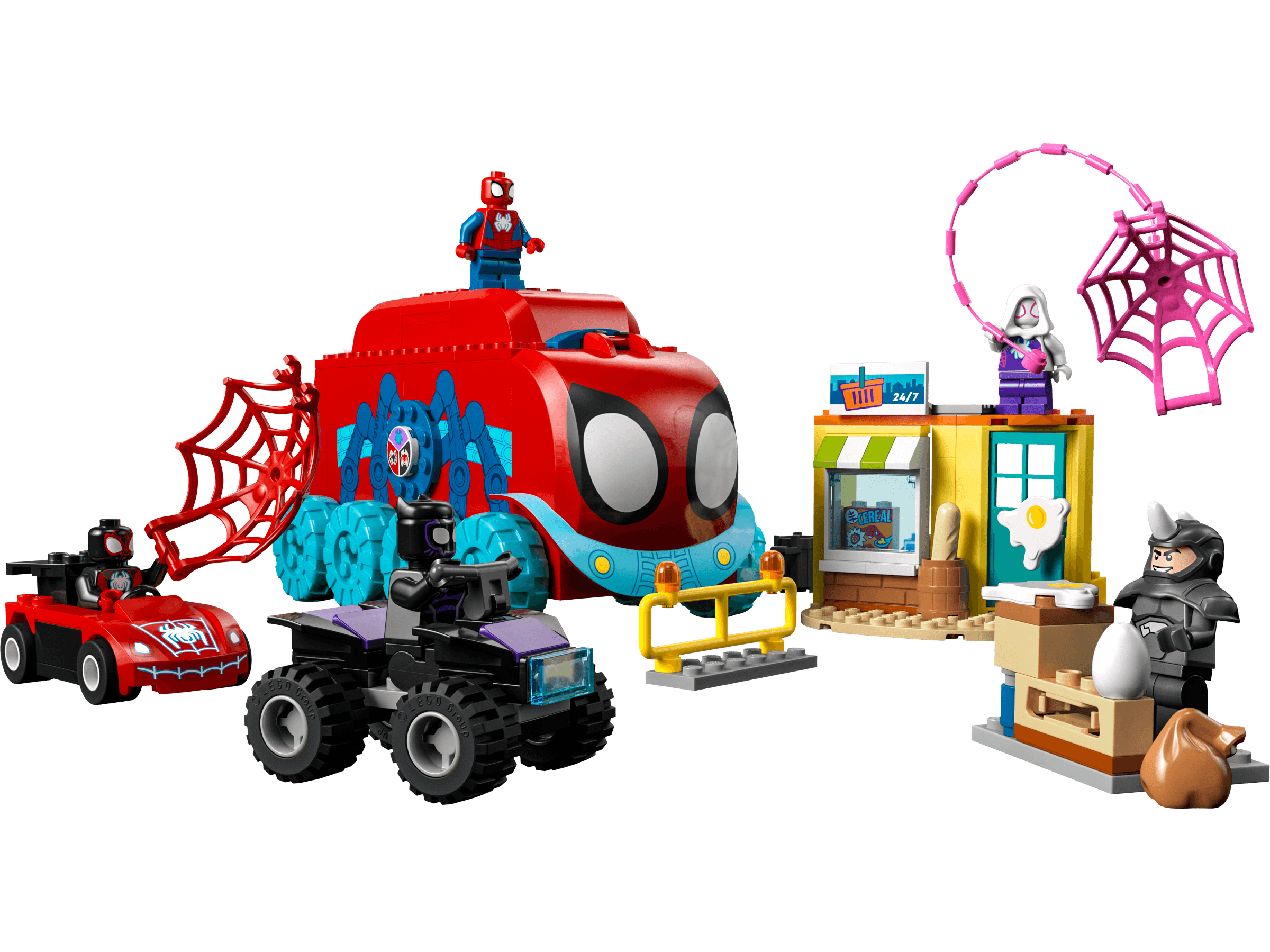 LEGO sættet Team Spidey's Mobile Headquarters