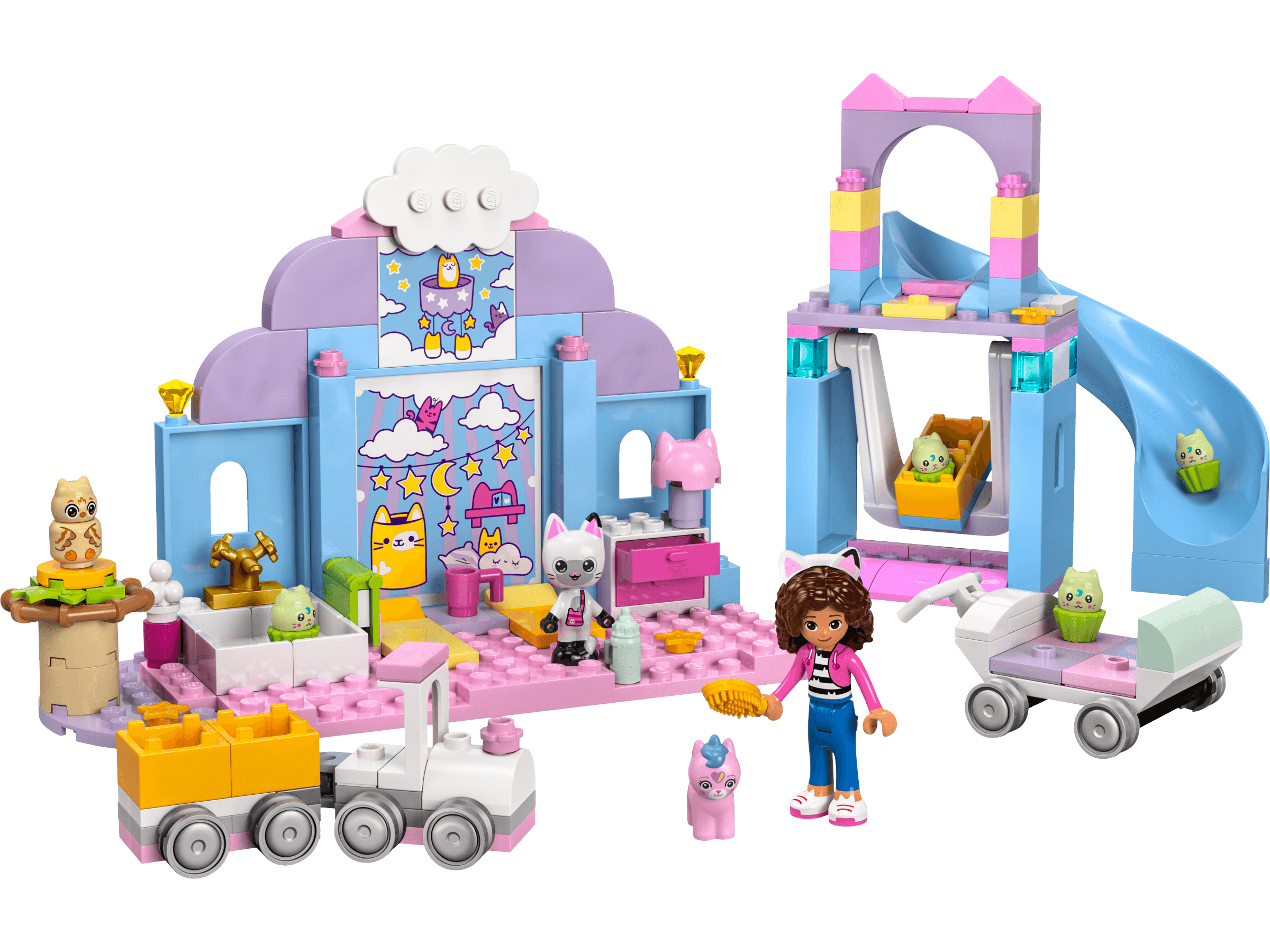 LEGO sættet Gabby's Kitty Care Ear