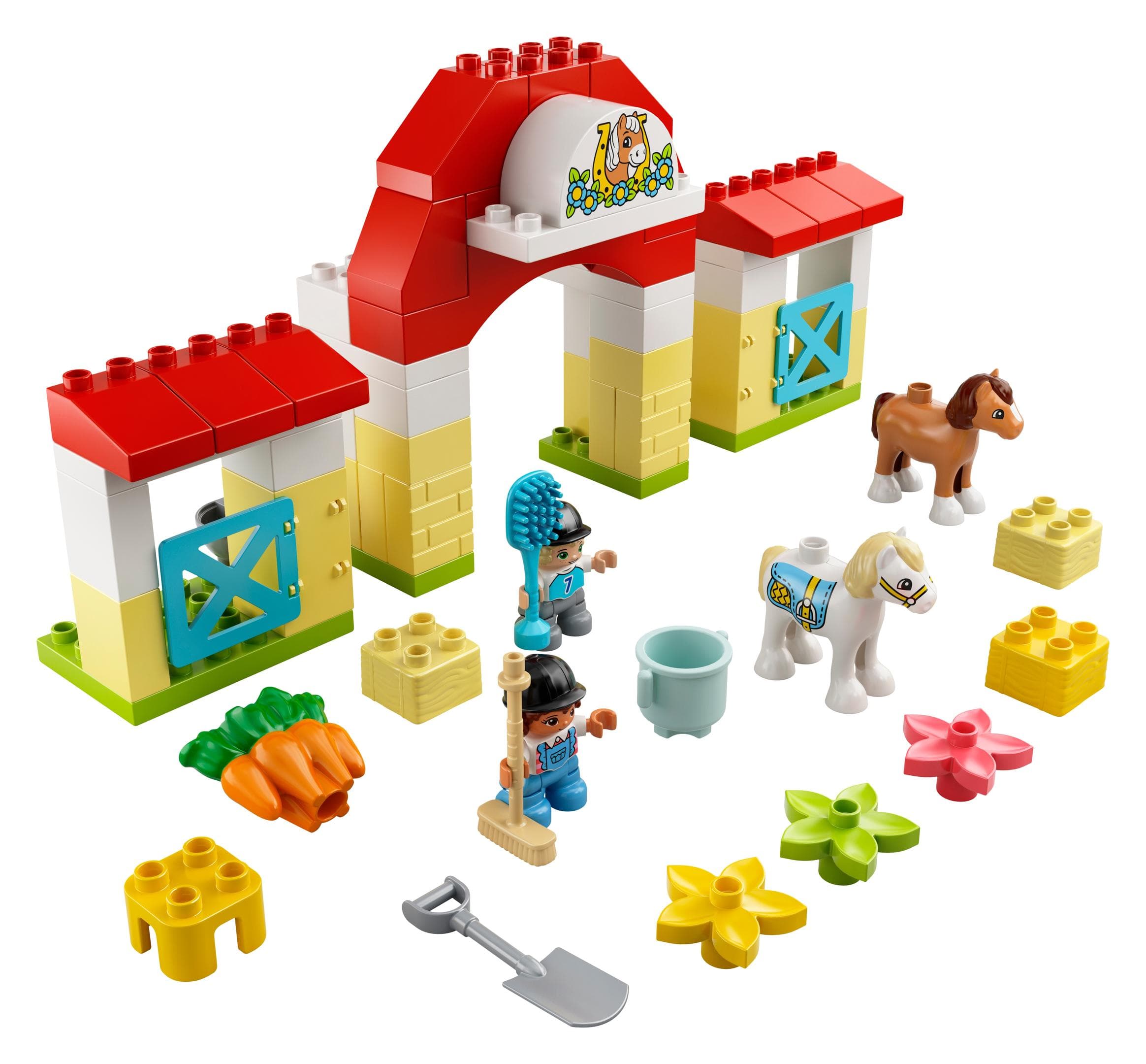LEGO sættet Horse Stable and Pony Care