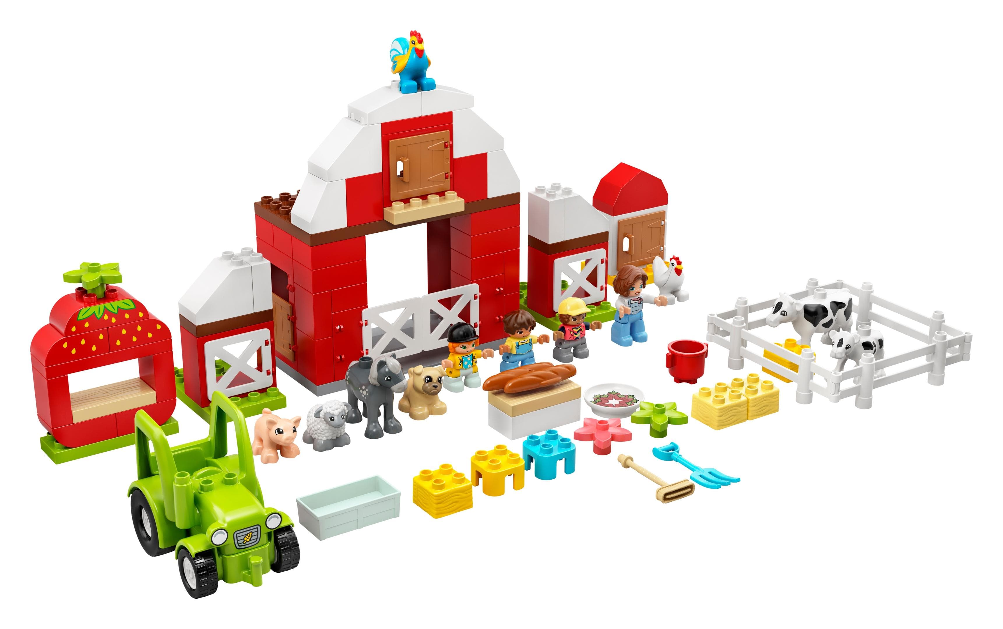 LEGO sættet Barn, Tractor & Farm Animal Care