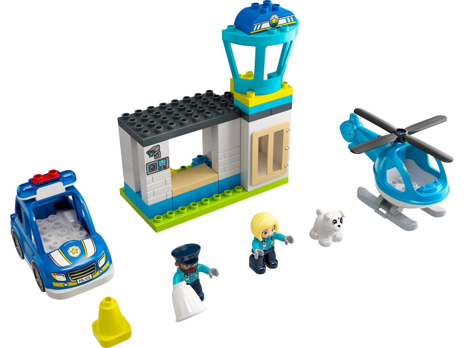LEGO sættet Police Station & Helicopter