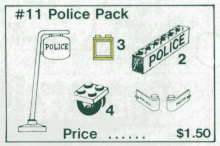 LEGO sættet Police Pack