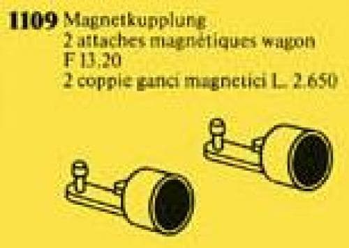 LEGO sættet Magnetic Couplings for Railway Car