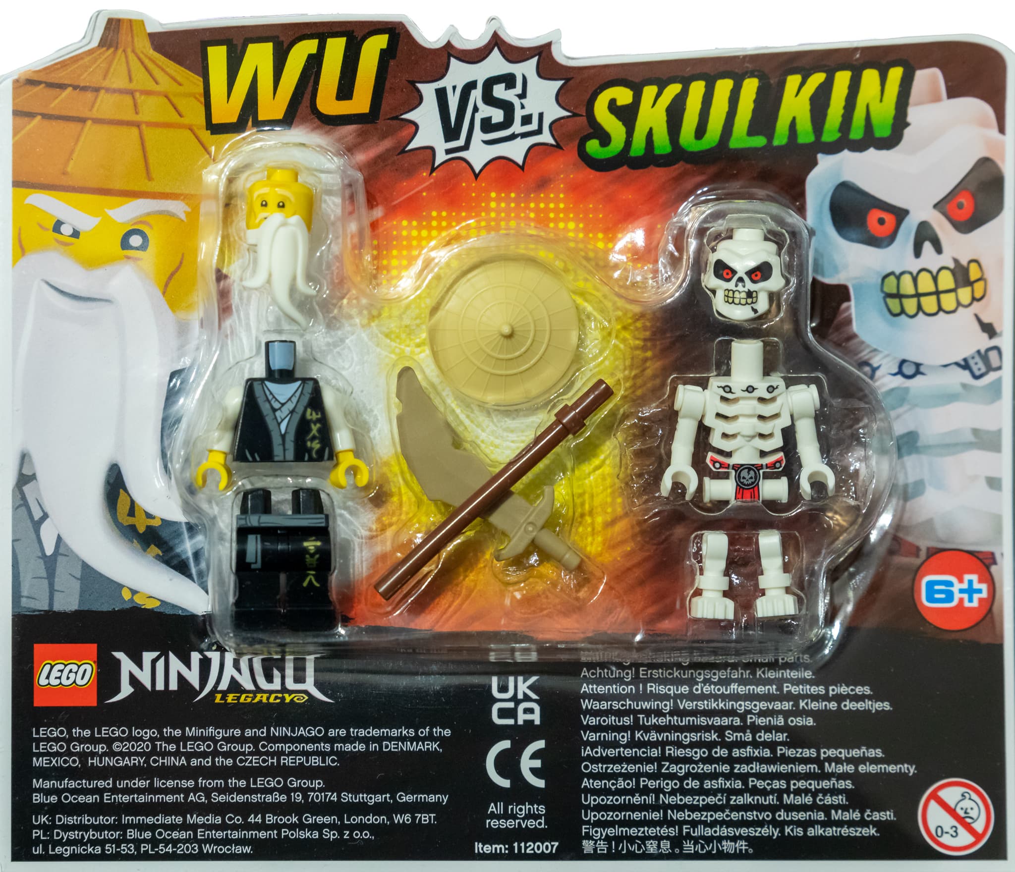 LEGO sættet Wu vs. Skulkin