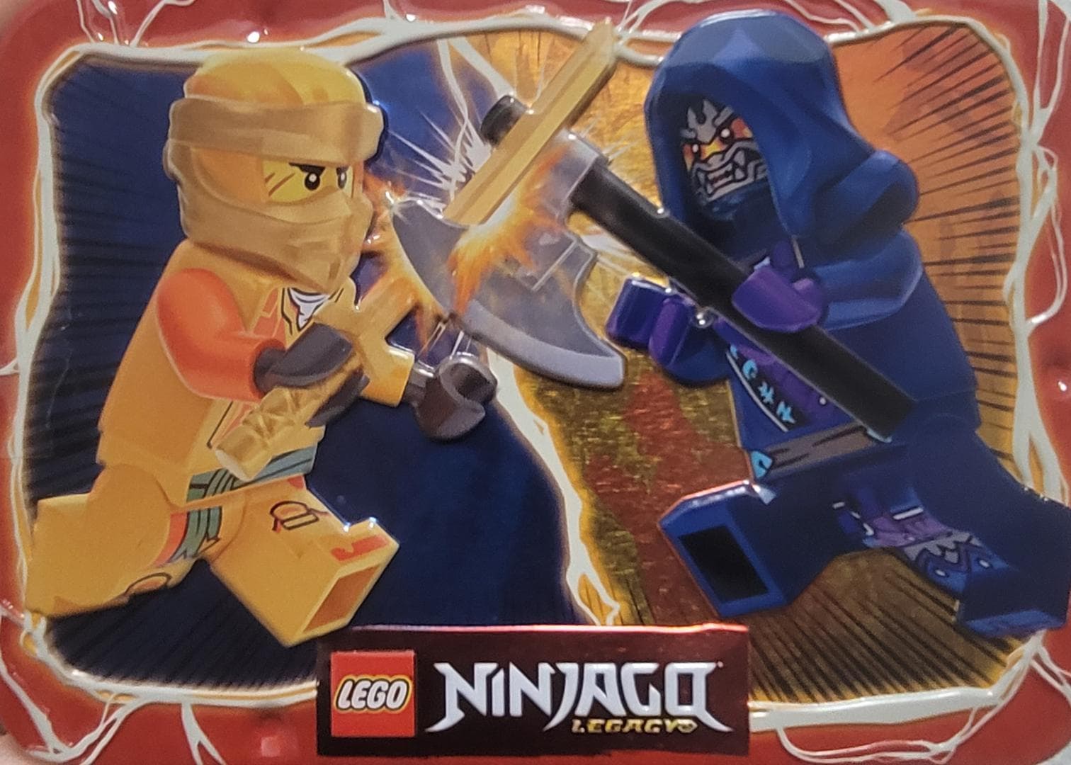 LEGO sættet Arin vs. Wolf Mask Guard