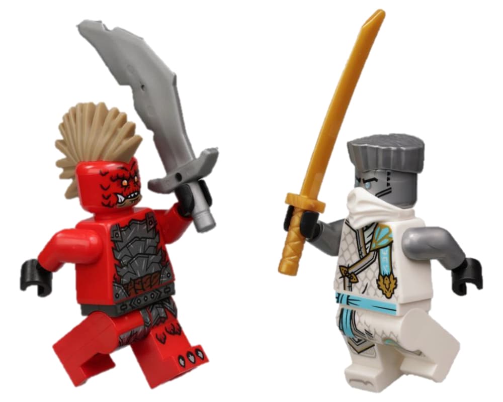 LEGO sættet Zane vs. Dragonian Scout