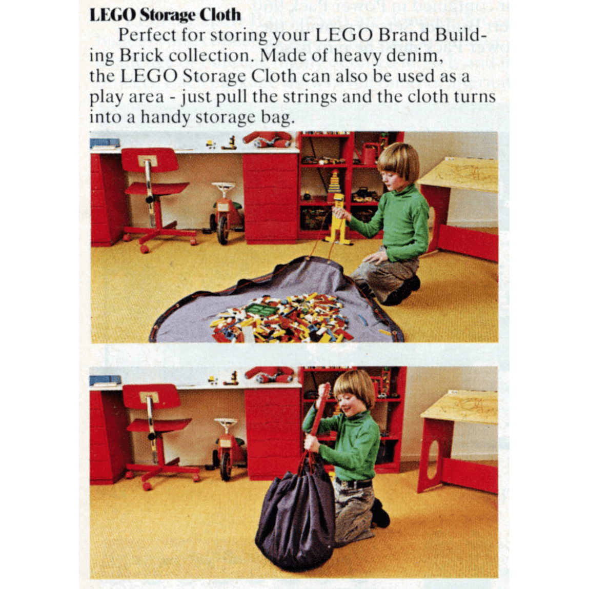 LEGO sættet Storage Cloth