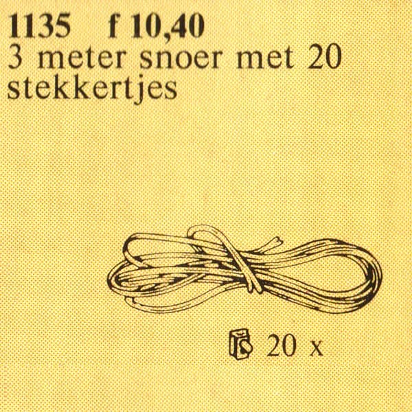 LEGO sættet Battery Cable Kit: 20 Connectors, 3m Cable