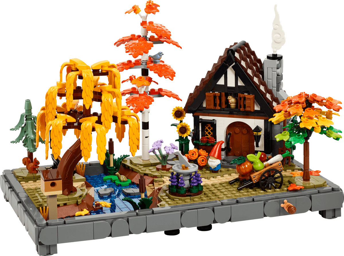 LEGO sættet Autumn Cottage Garden