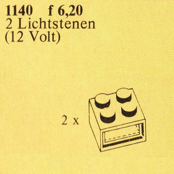 LEGO sættet 12V Light Bricks
