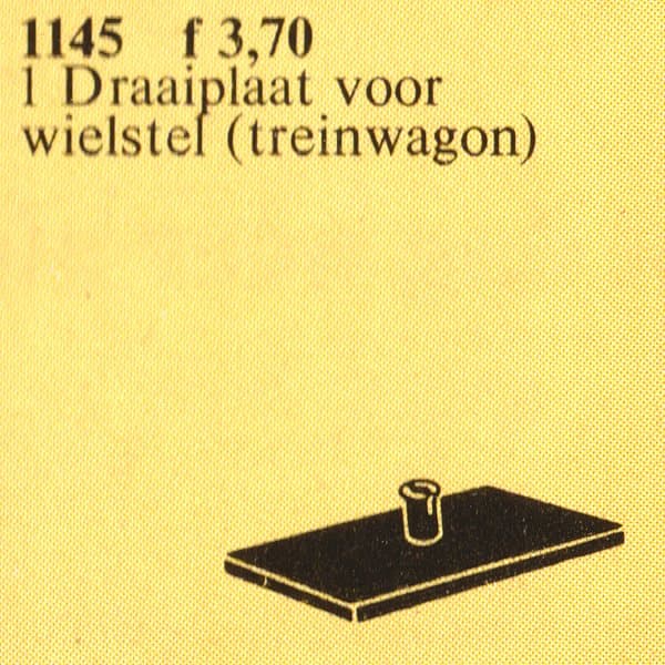 LEGO sættet Bogie Plate