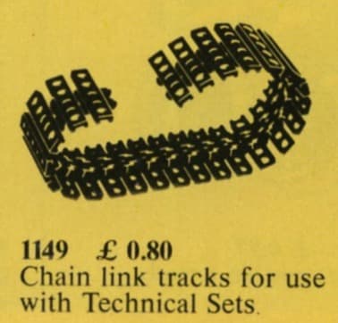 LEGO sættet Bulldozer Chainlinks
