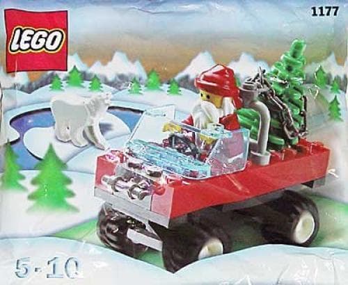 LEGO sættet Santa In Truck with Polar Bear
