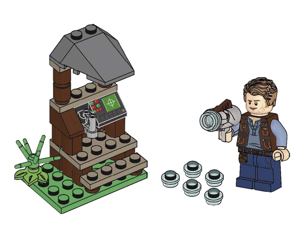 LEGO sættet Owen and Lookout Tower