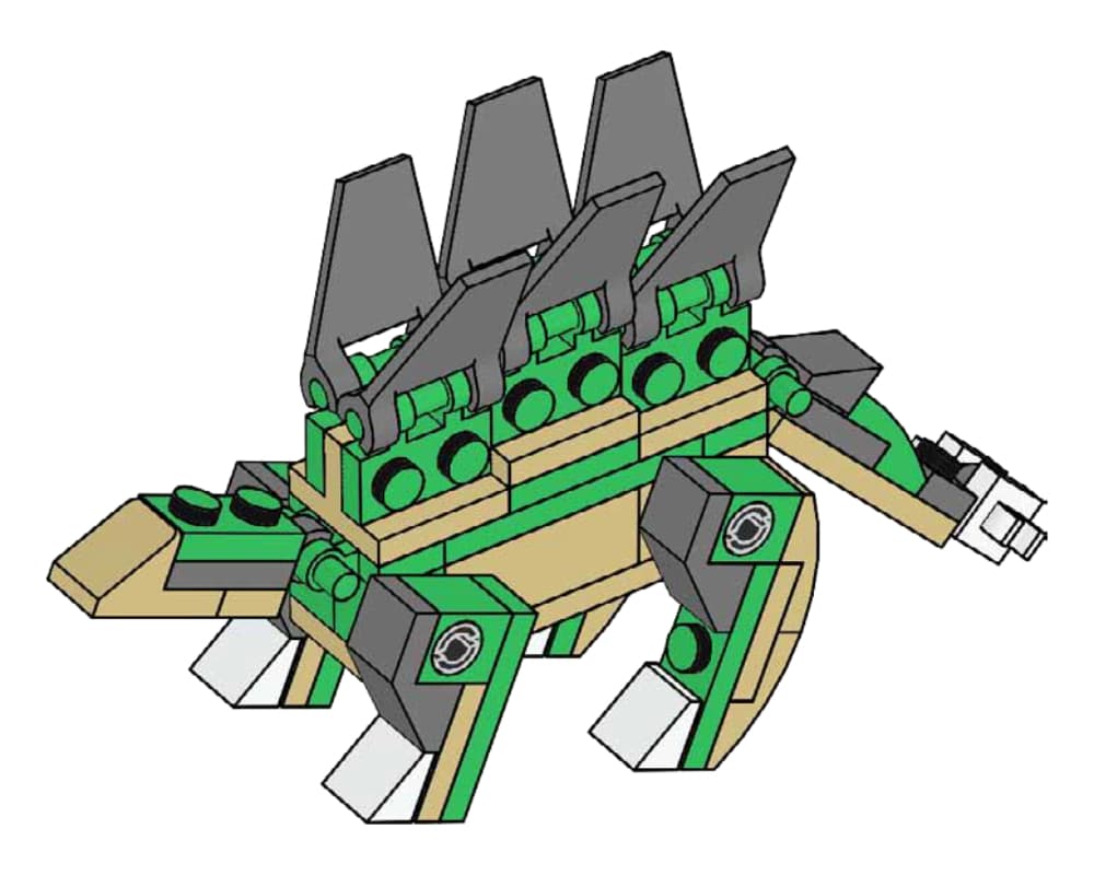 LEGO sættet Stegosaurus