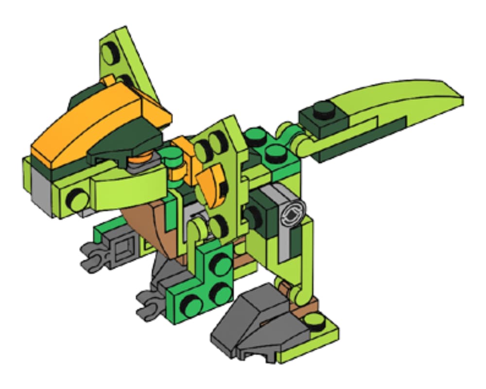 LEGO sættet Dilophosaurus