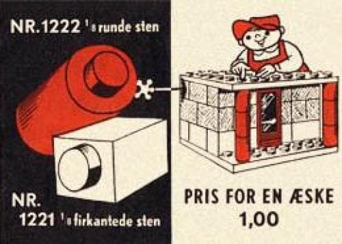 LEGO sættet 1 x 1 Round Bricks