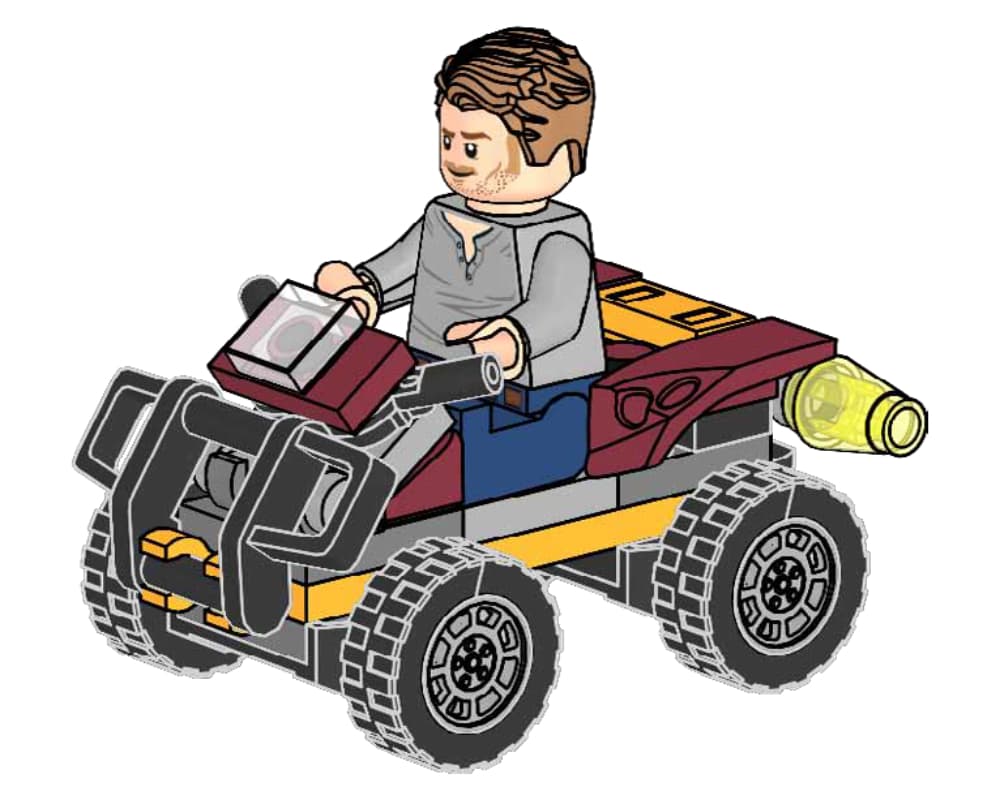 LEGO sættet Owen and Quad